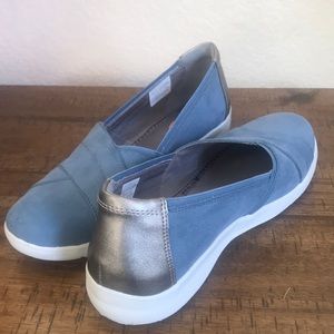 Rockport brush suede loafer